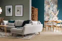 Miliboo Stühle skandinavisch helles Holz Weiß (2er-Set) WALFORD* Design-stühle|Holzstühle