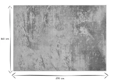 Miliboo Teppich Elfenbeinfarben und Gelb 160 x 230 cm CAPS* Teppiche|Alle Dekoration