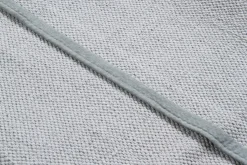 Miliboo Teppich für den Flur aus perlblauer Baumwolle 60 x 200 cm ASTER* Teppiche|Alle Dekoration