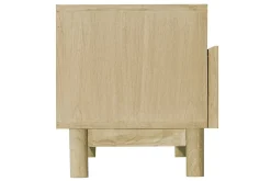Miliboo TV-Möbel aus hellem Holz und Rattangeflecht L120 cm GALINA* Tv-lowboards