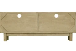 Miliboo TV-Möbel aus hellem Holz und Rattangeflecht L120 cm GALINA* Tv-lowboards