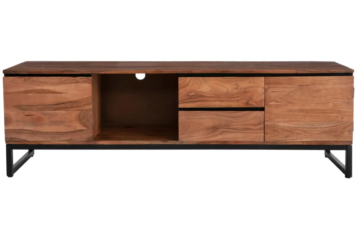 Miliboo TV-Möbel aus massivem Akazienholz L160 cm HOORN* Tv-lowboards