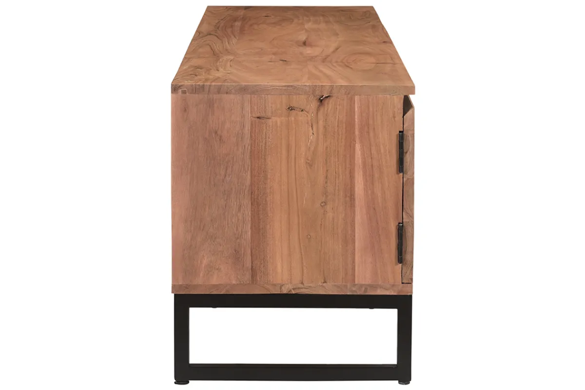 Miliboo TV-Möbel aus massivem Akazienholz L135 cm HOORN* Tv-lowboards