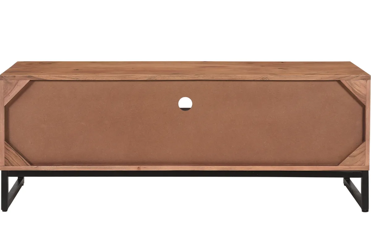 Miliboo TV-Möbel aus massivem Akazienholz L135 cm HOORN* Tv-lowboards