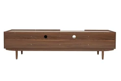 Miliboo TV-Möbel mit Türen aus dunklem Holz B180 cm SANAA* Tv-lowboards