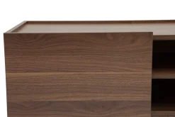 Miliboo TV-Möbel mit Türen aus dunklem Holz B180 cm SANAA* Tv-lowboards