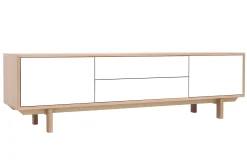 Miliboo TV-Möbel skandinavisch Holz und Weiß 180 cm SID* Tv-lowboards
