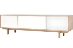 Miliboo TV-Möbel skandinavisch Holz und Weiß 180 cm SID* Tv-lowboards