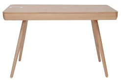 Miliboo Vernetzter Multimedia-Schreibtisch aus massiver Esche CLEVER* Design-schreibtische