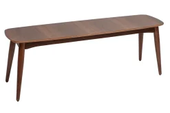 Miliboo Vintage-Bank Nussbaum B 130 cm NORDECO* Holzstühle|Bänke