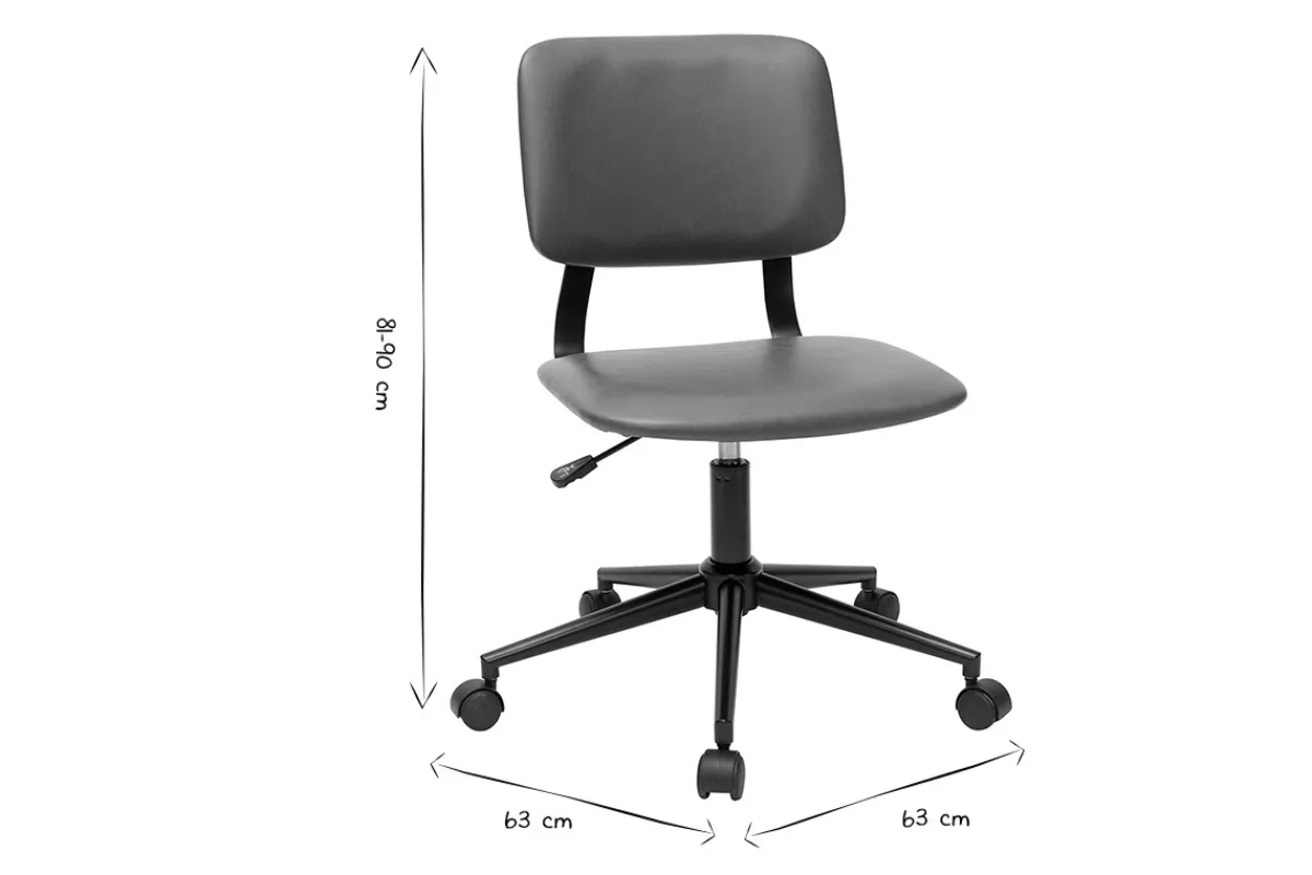 Miliboo Vintage-Bürostuhl braun LAB* Bürostühle|Bürostuhl Zum Kleinen Preis