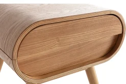 Miliboo Vintage-Nachttisch mit Schublade aus hellem Holz B45 cm (2er-Set) BJORG* Nachttische