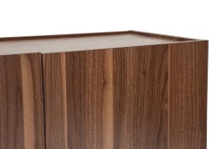 Miliboo Vintage-Sideboard mit vier Türen aus dunklem Holz B180 cm SANAA* Sideboards