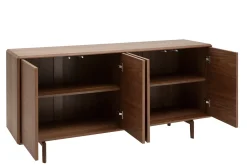 Miliboo Vintage-Sideboard mit vier Türen aus dunklem Holz B160 cm SUVA* Sideboards