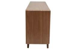 Miliboo Vintage-Sideboard mit vier Türen aus dunklem Holz B160 cm SUVA* Sideboards