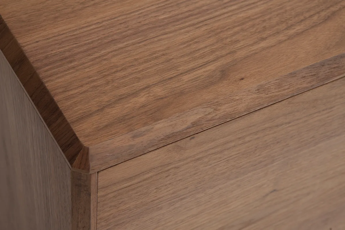Miliboo Vintage-Sideboard mit vier Türen aus dunklem Holz B160 cm SUVA* Sideboards