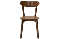 Miliboo Vintage-Stühle aus dunklem Holz (2er-Set) DOVE* Design-stühle|Holzstühle