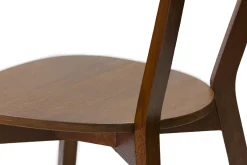 Miliboo Vintage-Stühle aus dunklem Holz (2er-Set) DOVE* Design-stühle|Holzstühle