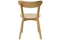 Miliboo Vintage-Stühle aus hellem Holz mit Eichenfurnier (2er-Set) DOVE* Design-stühle|Holzstühle