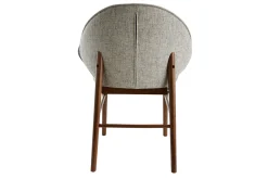 Miliboo Vintage-Stühle mit hellgrauem Stoff und Holz (2er-Set) SPIKE* Design-stühle|Holzstühle