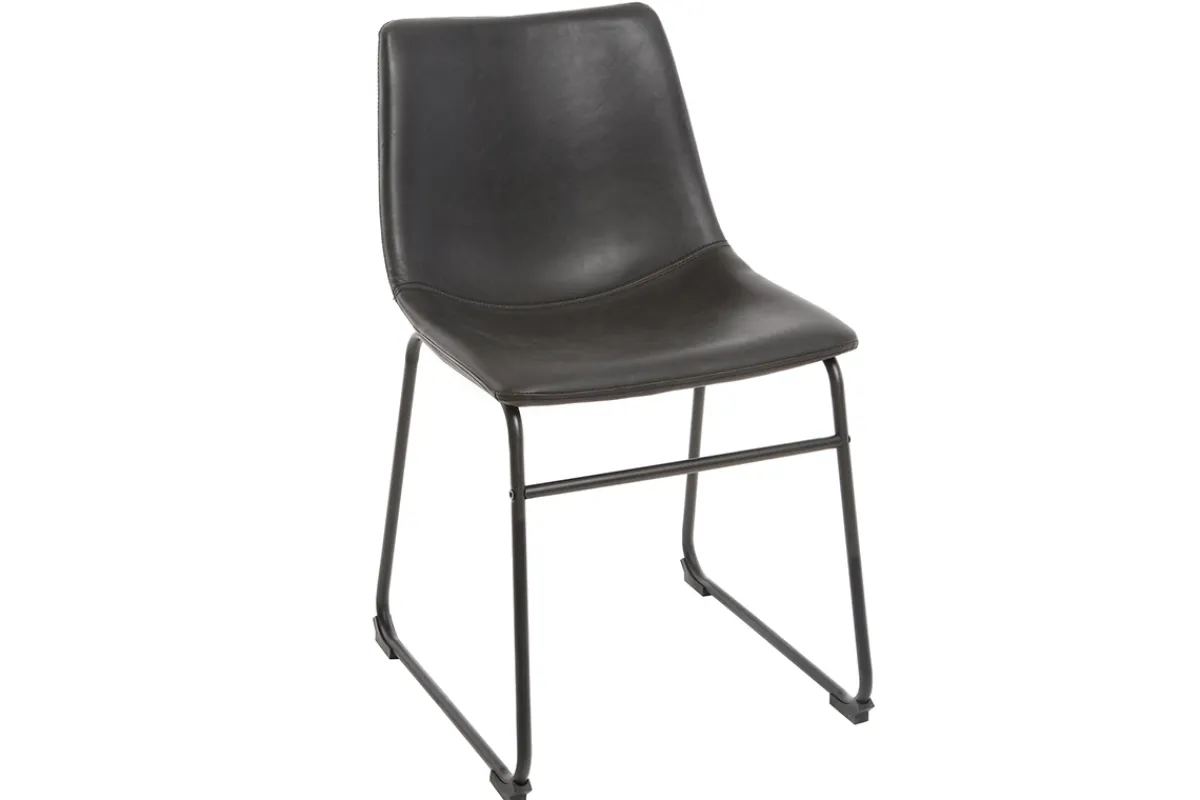Miliboo Vintage-Stuhl Schwarz NEW ROCK* Design-stühle