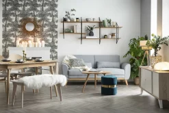 Miliboo Wandregal XL Holz und Metall BRIDGE* Wandregale|Alle Dekoration