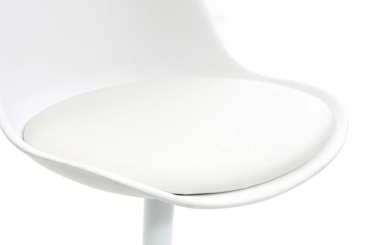 Miliboo Weißer Drehstuhl STEEVY V2* Design-stühle