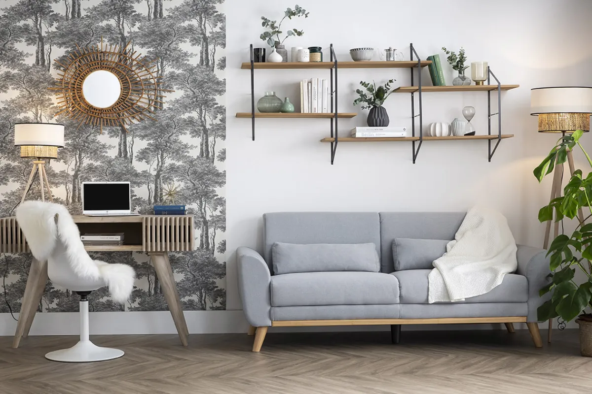 Miliboo Weißer Drehstuhl STEEVY V2* Design-stühle