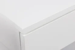 Miliboo Weißer Wand-Nachttisch mit Schublade B40 cm NASTY* Nachttische