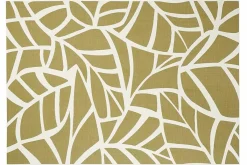 Miliboo Wendeteppich cremeweiß und grün 123 x 180 cm GARANCE* Teppiche|Alle Dekoration