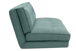 Miliboo Zweisitzer-Schlafsofa aus grauem Stoff SALLY* Schlafsessel