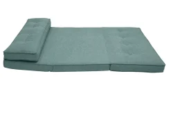 Miliboo Zweisitzer-Schlafsofa aus grauem Stoff SALLY* Schlafsessel